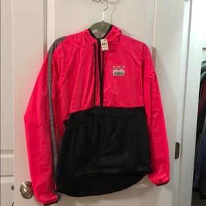 Brand new VS Pink windbreaker jacket.